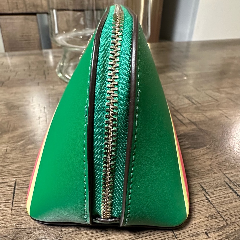 NWT Kate Spade NEW YORK Watermelon Cosmetic Bag Zip Around - Picture 4 of 6